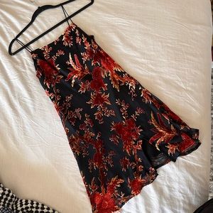 Black Ava mini dress